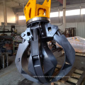 Hydraulic Grab Excavator With Grapple